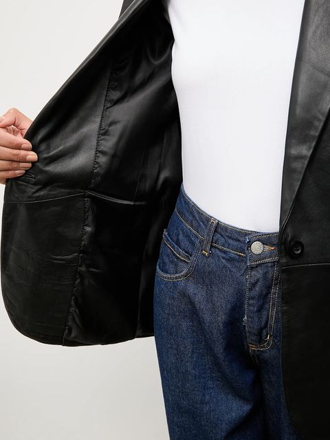 Answear.LAB marynarka skórzana