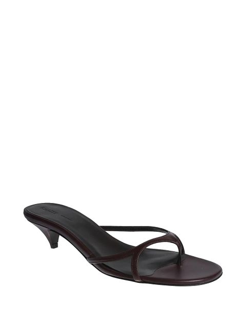 KHAITE Mila heeled sandals - Brown - zdjęcie produktu nr 2