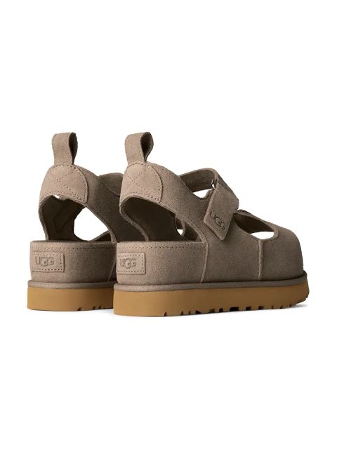 UGG sandały Goldenstar Hi damskie kolor brązowy na platformie 1167356-SKP