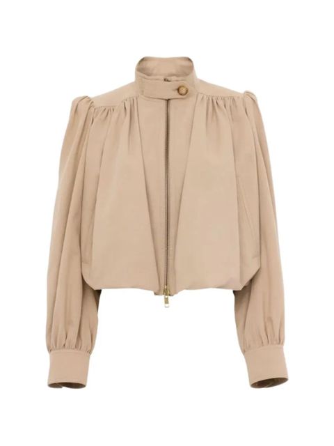 Chloé gathered jacket - Neutrals - zdjęcie produktu nr 1