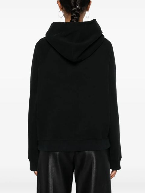Zadig&Voltaire Georgy wings-appliqué hoodie - Black