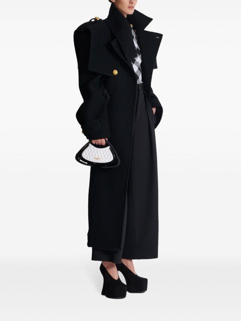 Balmain Jolie Madame two-tone shoulder bag - White - zdjęcie produktu nr 2