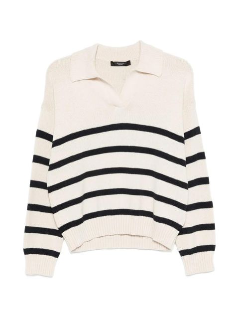 Weekend Max Mara long-sleeve striped sweater - Neutrals - zdjęcie produktu nr 1