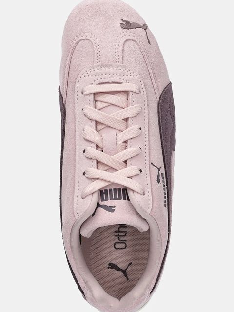 Puma sneakersy zamszowe Speedcat OG kolor różowy 398846