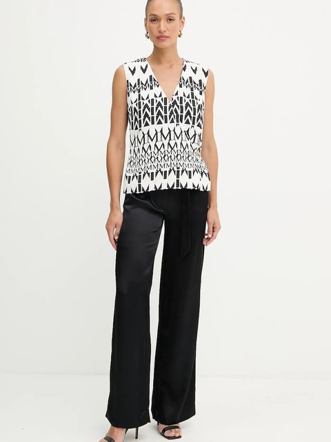 Marciano by Guess spodnie IVA damskie kolor czarny szerokie high waist 5YGB17 7350A - zdjęcie produktu nr 2