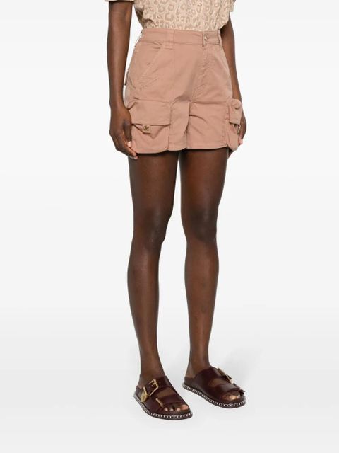 PINKO mid-rise cargo shorts - Brown
