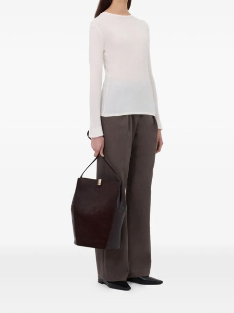 LouLou de Saison Ortigia round-neck top - Neutrals