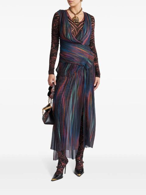 ETRO Paisley Tattoo bodysuit - Red - zdjęcie produktu nr 2