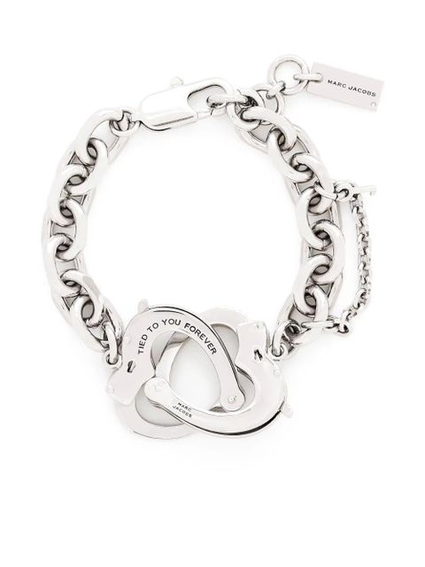 Marc Jacobs heart handcuff bracelet - Silver - zdjęcie produktu nr 1