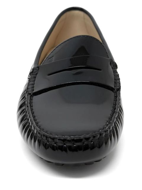 Tod's Gommino patent-leather loafers - Black