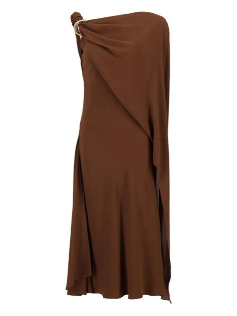 Gucci silk midi dress - Brown - zdjęcie produktu nr 1