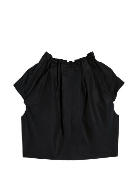 Simone Rocha gathered-design top - Black - zdjęcie produktu nr 1