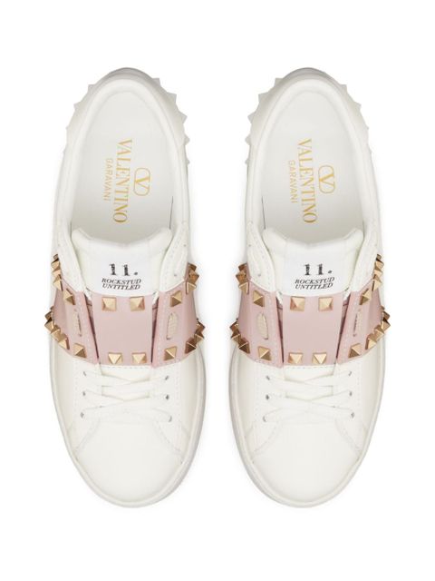 Valentino Garavani Open Disco 85mm wedge sneakers - White