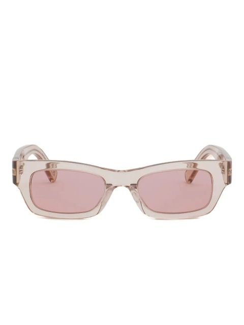 Marni Eyewear rectangular-frame sunglasses - Neutrals - zdjęcie produktu nr 1
