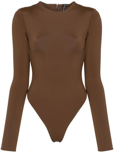 ENTIRE STUDIOS long-sleeved bodysuit - Brown - zdjęcie produktu nr 1
