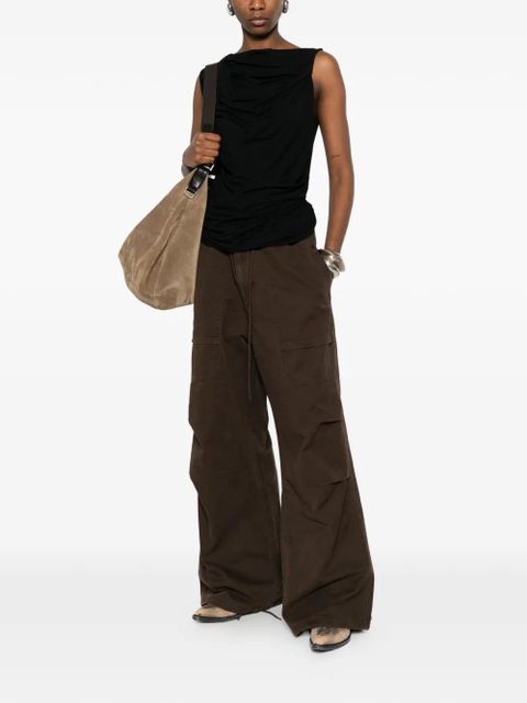 ENTIRE STUDIOS sleeveless draped top - Black - zdjęcie produktu nr 2