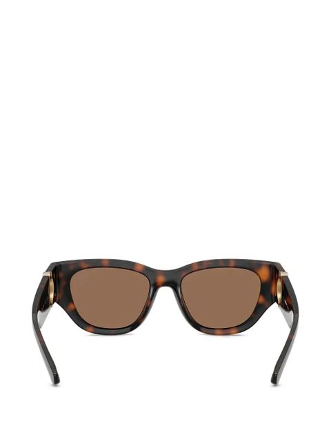 Burberry Eyewear logo-detail sunglasses - Brown