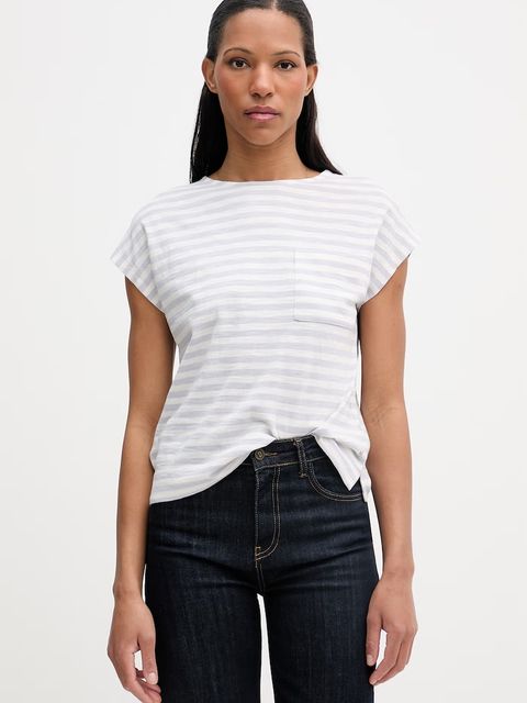 Marc O'Polo T-shirt damski bawełniany - zdjęcie produktu nr 2