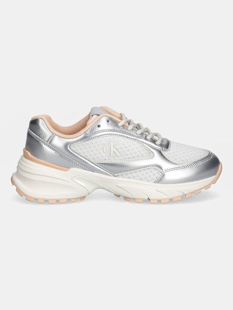 Calvin Klein sneakersy HIKE RUNNER LACE UP MESH MIX MET - zdjęcie produktu nr 1