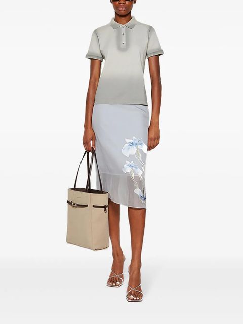 Givenchy floral-print midi skirt - Blue - zdjęcie produktu nr 2