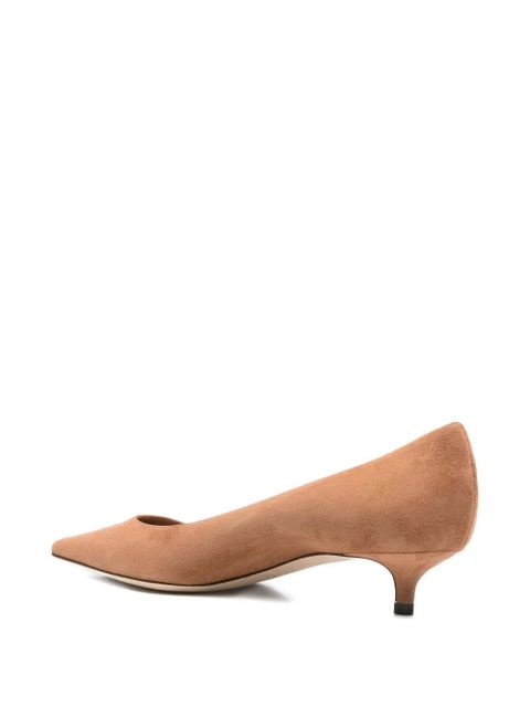 Jimmy Choo 40mm Amelia pointed-toe pumps - Neutrals