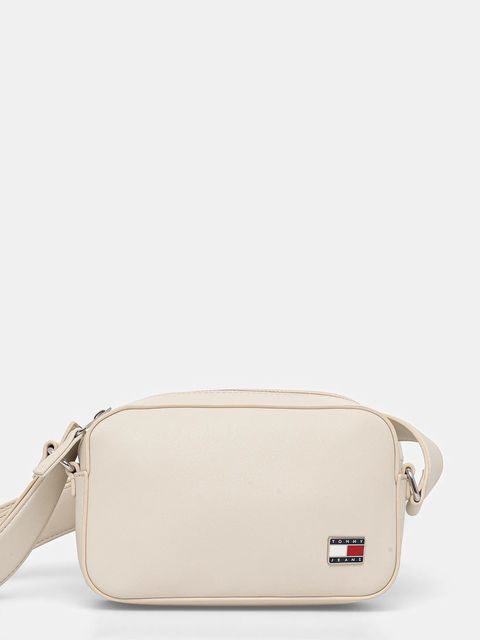 Tommy Jeans torebka kolor beżowy AW0AW17872 - zdjęcie produktu nr 1