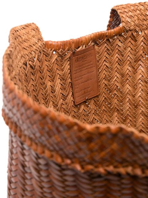 DRAGON DIFFUSION Oversize tote bag - Brown