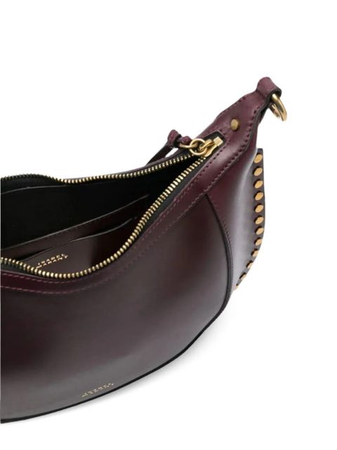 ISABEL MARANT Naoko studded shoulder bag - Purple