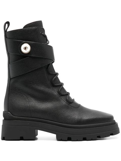 Jimmy Choo Noemi combat boots - Black - zdjęcie produktu nr 1