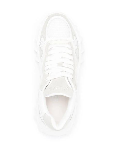 Balmain B-East panelled sneakers - White