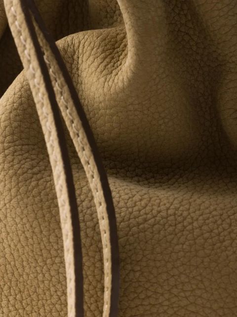 Prada Bonnie large nubuck leather handbag - Neutrals