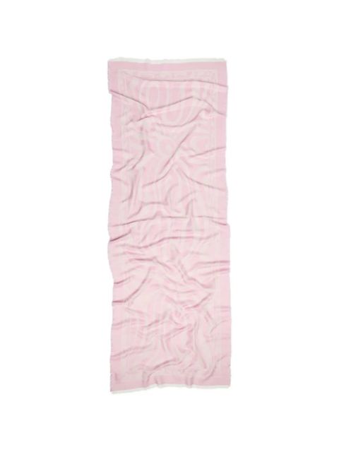 PUCCI marmo-print jacquard scarf - Pink - zdjęcie produktu nr 1