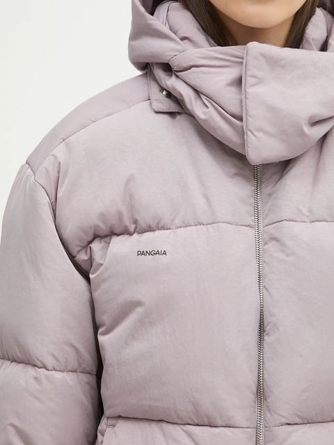 Pangaia kurtka kolor fioletowy zimowa 10002298