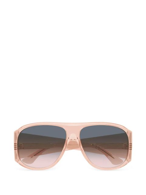 Chloé Eyewear oversized-frame sunglasses - Pink - zdjęcie produktu nr 1