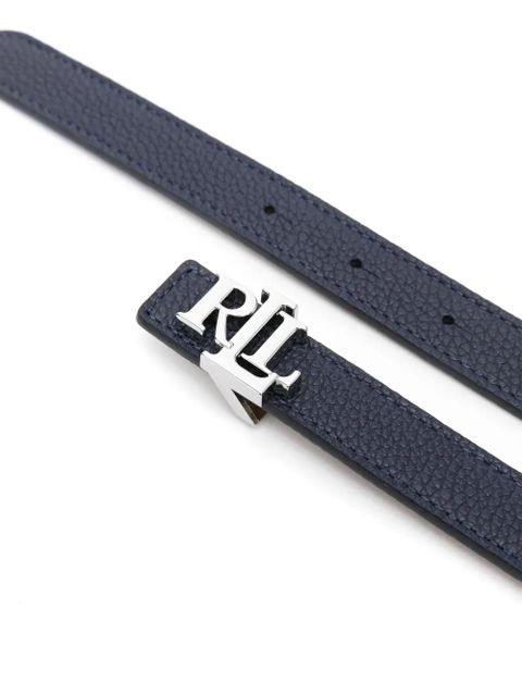 Lauren Ralph Lauren logo-buckle belt - Blue - zdjęcie produktu nr 2