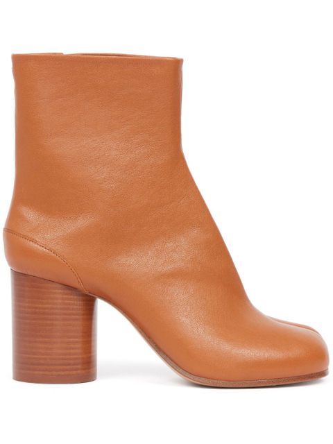 Maison Margiela 80mm Tabi ankle boots - Orange - zdjęcie produktu nr 1