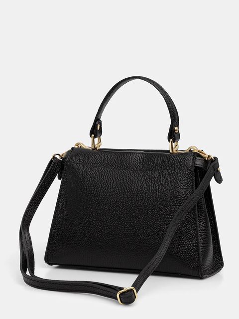 Answear.LAB torebka skórzana kolor czarny - zdjęcie produktu nr 2