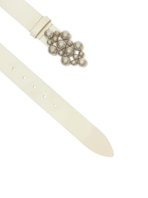 ISABEL MARANT Vickia leather belt - Neutrals - zdjęcie produktu nr 2