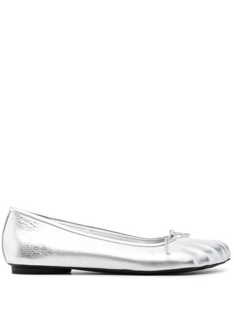 Balenciaga Anatomic ballet flats - Silver