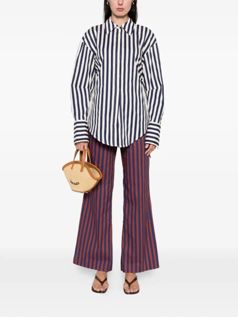 Simon Miller Pia poplin trousers - Blue - zdjęcie produktu nr 2