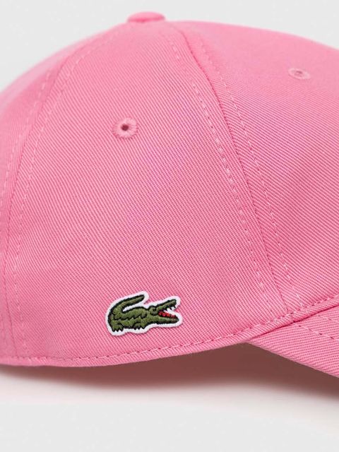 Lacoste czapka z daszkiem bawełniana - zdjęcie produktu nr 1