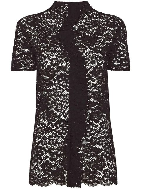 Proenza Schouler stretch lace top - Black - zdjęcie produktu nr 1