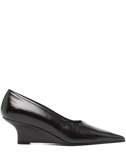 TOTEME 60mm sharp wedge pumps - Brown - zdjęcie produktu nr 1