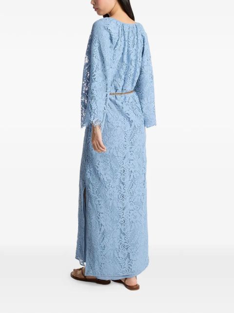 Michael Kors floral V-neck kaftan - Blue - zdjęcie produktu nr 2