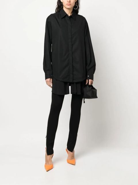 Diesel extra-fabric-detail shirt - Black - zdjęcie produktu nr 2