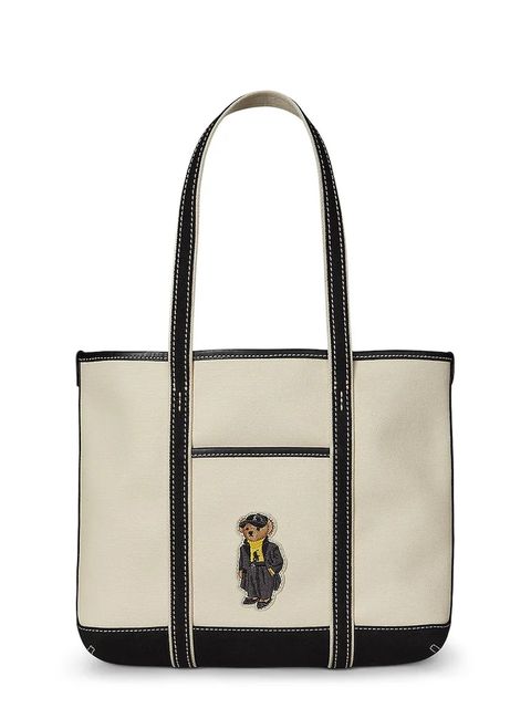 Polo Ralph Lauren torebka shopper damska bawełniana - zdjęcie produktu nr 1