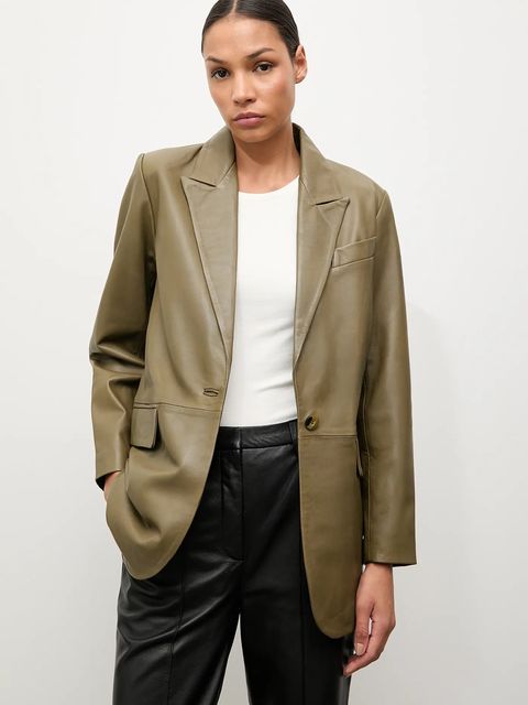 Answear.LAB marynarka skórzana