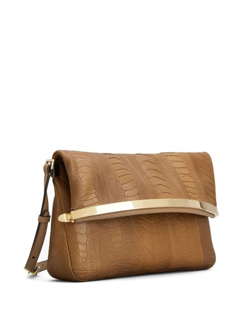 Tod's leather clutch bag - Brown - zdjęcie produktu nr 2