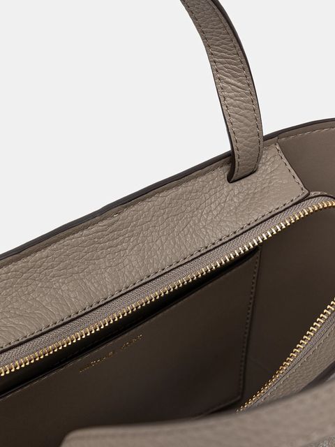 MICHAEL Michael Kors torebka FLORA kolor beżowy 30T5GFFT2B