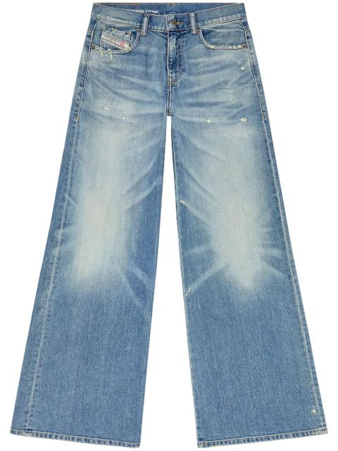 Diesel D-Akemi cotton-blend jeans - Blue